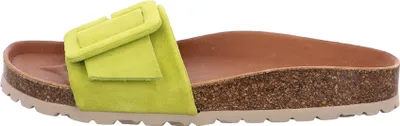 Produktbild von Verbenas Klassische Pantoletten Velour/ Citrone Damen 31353539323037 Gelb 36 EU