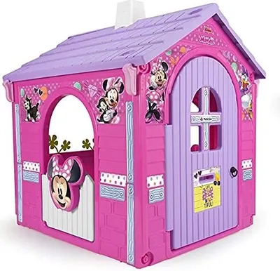 Produktbild von Domeček na hraní Minnie Mouse 97,5 x 109 x 121,5 cm růžová/fialová
