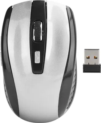 Produktbild von 1600 DPI mit Formdesign Ergonomische Optische Maus für Laptop, PC, Computer, Notebook, 6 Tasten, 1600 DPI, 3 Einstellbare Geschwindigkeit