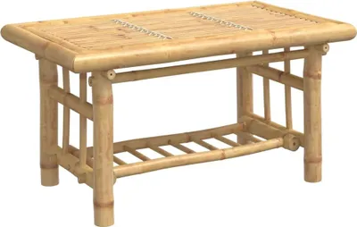 Image de vidaXL Table basse 70x45x36 cm bambou