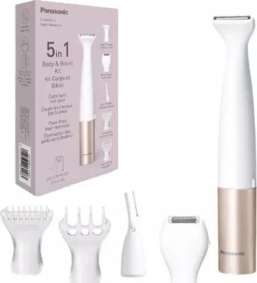 Produktbild von Panasonic ES-WM31-P301, Gold, Weiß, Akku