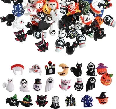 Produktbild von Halloween-Figuren aus Harz für den Eigengebrauch – Set mit 100 Stück – Dekoration