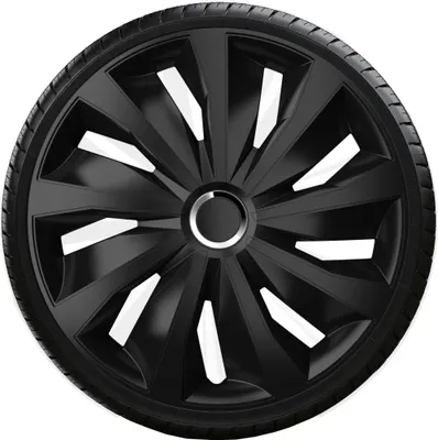 Obrázek produktu pro COMPASS Kryty kol 15" GRIP PRO BLACK (sada) 32531
