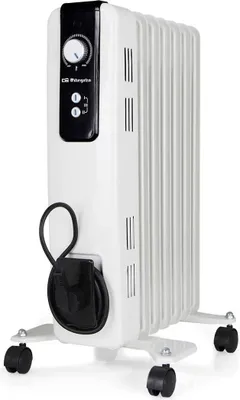 Produktbild von Orbegozo RH 1500, Drinnen, Flur, Weiß, Tasten, Drehregler, 1500 W, 600 W