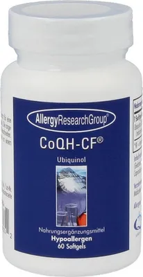 Produktbild von Allergy Research Group CoQH-CF® Ubiquinol – 60 Softgels