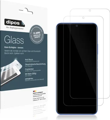 Produktbild von 1x Schutzfolie für Huawei Nova Y70 - Anti-Shock 9H Folie dipos Glass Kunststoffglas