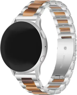 Produktbild von Strap-it Stahlarmband - Kompatibel mit Polar Ignite 2Armband Ersatzarmband Edelstahl Armband mit faltschließe Sportuhr zubehör für smartwatch 20mm Armband Silber