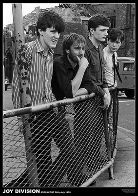 Productafbeelding van Joy Division - Stockport, juli 1979 - Poster - 59x84 cm