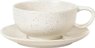 Zdjęcie produktu dla Broste Copenhagen Nordic Vanilla Filiżanka i spodek 0,25l