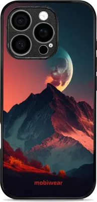 Produktbild von Handyhülle für iPhone 16 Pro, Mobiwear Glossy Case, Gebirgsdämmerung
