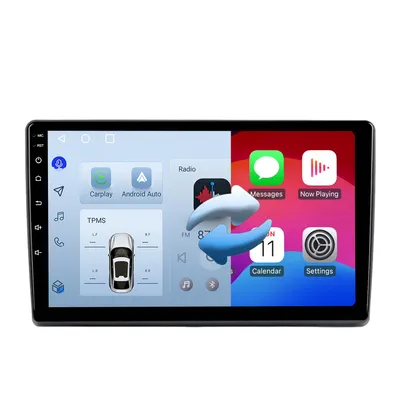 Image de 9 pouces Radio Android 128GB pour Fiat Ducato 2007-2025 Carplay Android Car Navi Steering Wheel Control 4G LTE Bluetooth RDS WIFI GPS DSP DAB+