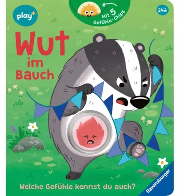 Image de Play+ Mein lustiges Spielbuch Wut im Bauch - ab 2 Jahre