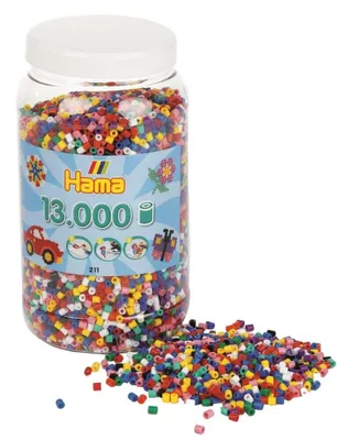Produktbild von JBM 211-67, Bastelset für Kinder, 5 Jahr(e), PVC, Mehrfarbig, 13000 Stück(e)