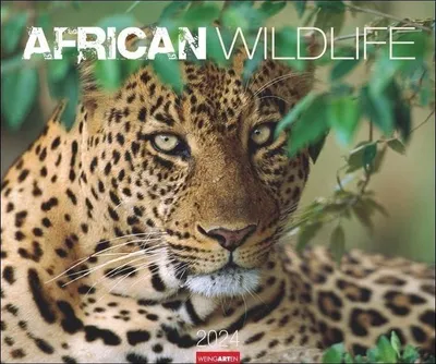 Obrázok produktu pre Kalendár 2024 - Fotografie z africkej fauny - Veľkoformátový, 55x46 cm