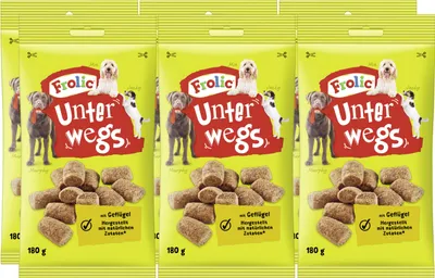 Produktbild von FROLIC™ UNTERWEGS™ Beutel Geflügel 6 x 180g