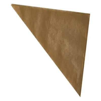 Produktbild von 200x Spitztüten Pergamentersatz fettdicht 19x19x27cm 125gr. braun