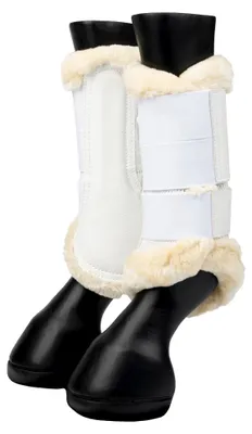 Produktbild von LeMieux Fleece Edged Mesh Brushing Gamaschen
