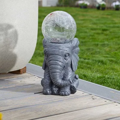 Image de Résine de kugel de Elefant de et verre