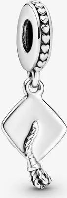 Produktbild von PANDORA MOMENTS Charm Abschlusskappe silber 791892