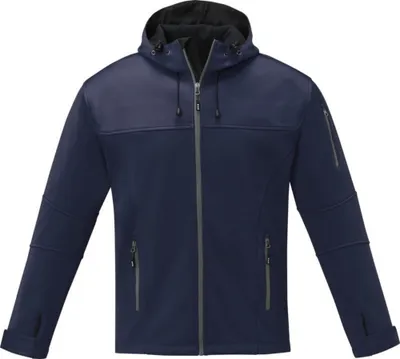 Productafbeelding van Elevate - "Match" softshell jas voor heren, model PF3927 (XXL), marineblauw