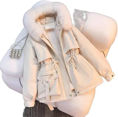 Productafbeelding van Currero Winterjas Dames Wit S