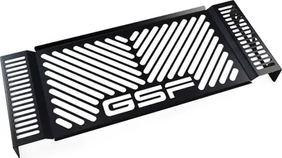 Zdjęcie produktu dla Osłona chłodnicy ZIEGER kompatybilna z Suzuki GSF 1250 Bandit BJ Design Logo czarna