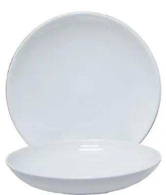 Produktbild von Siviglia White Teller tief 22cm - 12 Stück