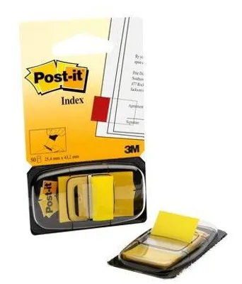 Obrázok produktu pre Post-It 680-5, Žltá, 25,4 mm, 43,2 mm, 50 listy