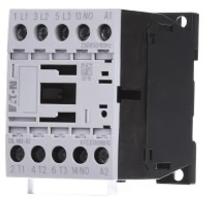 Obrázek produktu pro Eaton DILM9-10(230V50/60HZ), Stykač, Černá, Bílá, IP20, 45 mm, 68 mm