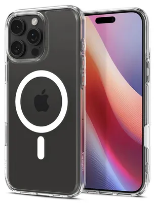 Obrázok produktu pre Spigen Ultra Hybrid T (MagFit), Ochranný obal, Apple, iPhone 16 Pro, 16 cm (6.3"), Priehľadná, Biela