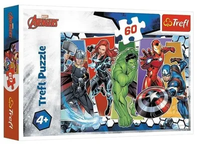Obrázek produktu pro TREFL PUZZLE 60 Niezwyci. Avengersi / Marvel 17357