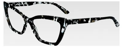 Produktbild von N 007 BLACK/WHITE 54/17/140 Damen Brillen