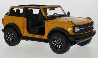 Produktbild von Maisto MAI31457ORANGE - 1/18 - Ford Bronco Badlands, orange, 2021 - Neu