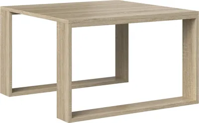 Produktbild von VBChome Kaffeetisch 67 x 67 x 40 cm Eiche Sonoma Couchtisch Wohnzimmertisch Teetisch Beistelltisch Sofatisch Modern Wohnzimmer Büro Eiche Sonoma