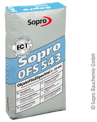 Productafbeelding van Sopro OFS 543, egaliseermassa voor vloeren, 25 kg