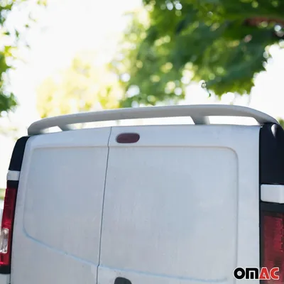 Image de Becquet arrière Aileron arrière Lèvre arrière pour Renault Trafic 2001-2010 ABS Blanc 1pc