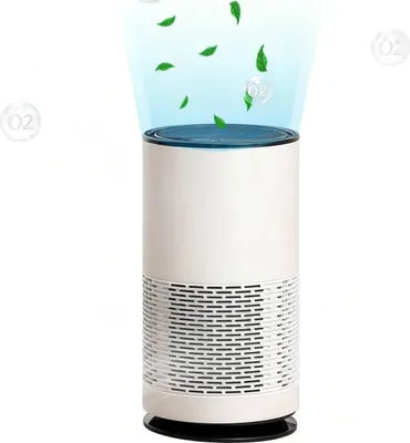Produktbild von Tragbarer Luftreiniger für Auto Büro Schlafzimmer, HEPA Filter Luftreiniger gegen Staub Pollen Rauch Gerüche, USB leise