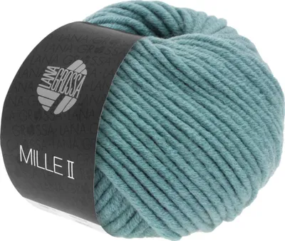 Produktbild von Lana Grossa Mille II 146 Blaugrün 50g