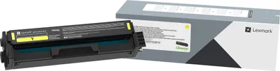 Image de Lexmark jaune - original - cartouche de toner - pour Lexmark C3224dw