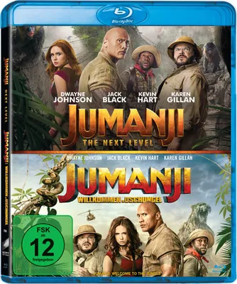 Zdjęcie produktu dla Jumanji - Willkommen im Dschungel & The Next Level