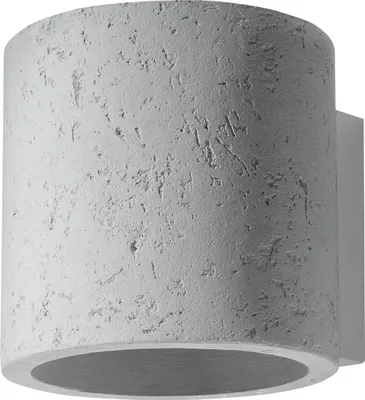 Produktbild von Wandleuchte ORBIS Beton 1xG9 8W Beton 10x12x10cm Sollux Lighting
