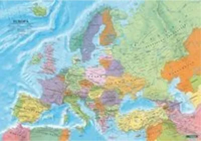 Produktbild von Europa politisch, Poster, Plano in Rolle