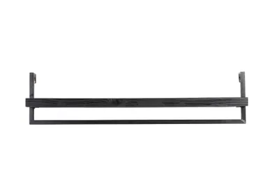 Produktbild von Light & Living Wandregal Maddison aus Metall Holzoptik mattschwarz – 100x15x24 cm