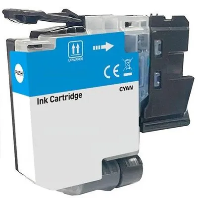 Produktbild von Druckerpatrone kompatibel mit Brother LC-521 C Cyan für DCP-J1260 W, DCP-J1310 DW, DCP-J1313 DW, DCP-J1360 DW, DCP-J1460DW.