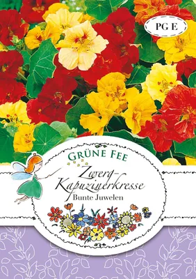 Artikelbild 1 von 'Zwerg-Kapuzinerkresse Bunte Juwelen' aus der Kategorie Kapuzinerkressesamen
