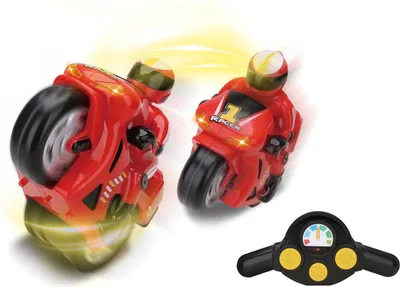 Produktbild von Motorrad mit RC-Effekten, ferngesteuert, 23 cm