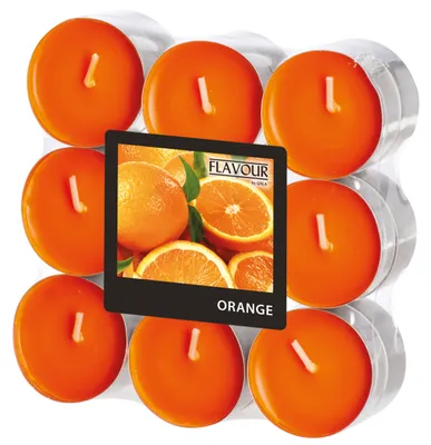 Produktbild von GALA Teelichter 1.7 cm orange