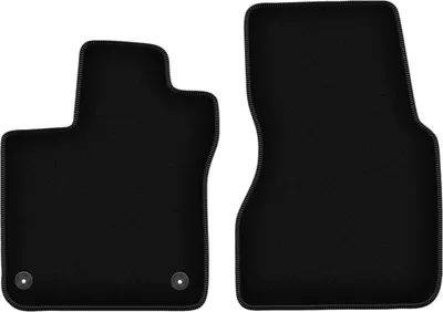 Image de Wielganizator Tapis avant de sol velours sur-mesure pour Renault Twingo III (2014-, hatchback) noir, jeu 2 pièces, fixations