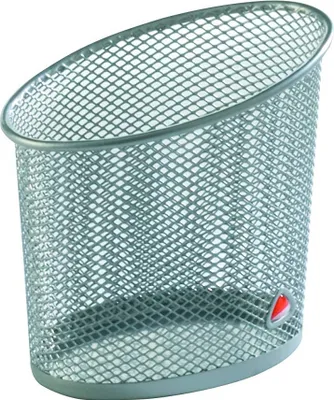 Produktbild von ALBA Stifteköcher MESHCUP M aus Drahtmetall grau
