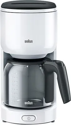 Produktbild von Braun KF 3120 BK, Filterkaffeemaschine, Gemahlener Kaffee, 1000 W, Schwarz